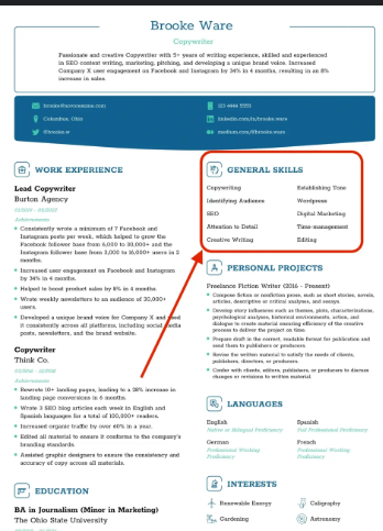 Resume Building