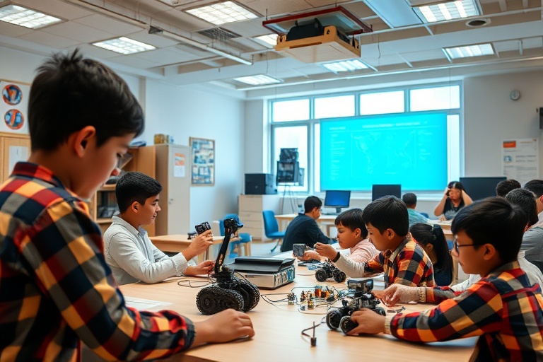 School Lab Setup